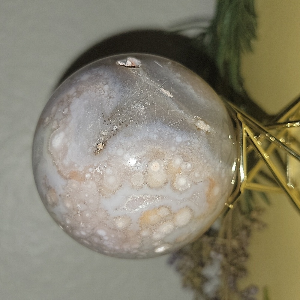 New Pink Amethyst Sphere Natural Gemstone Crystal Gift Bohemian